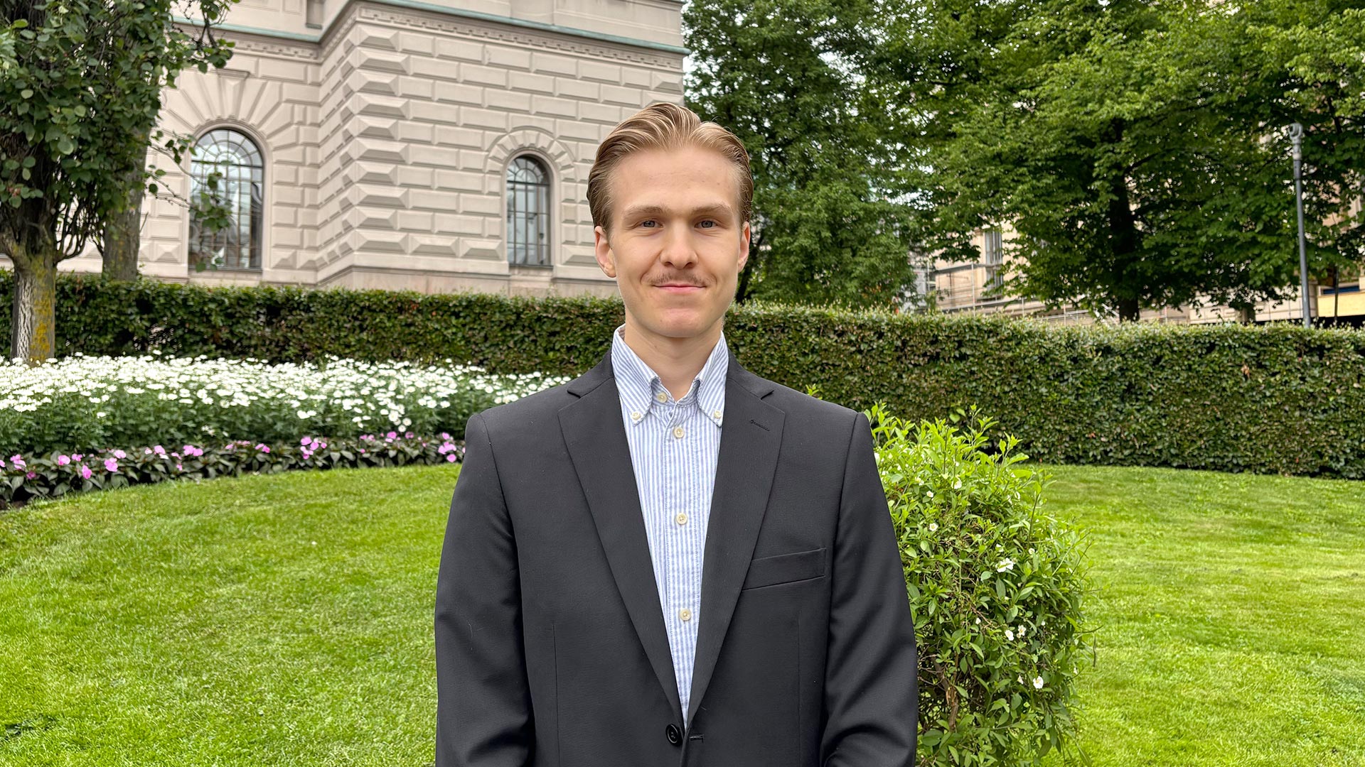 Kesätyöntekijä Kasper Vänttilä