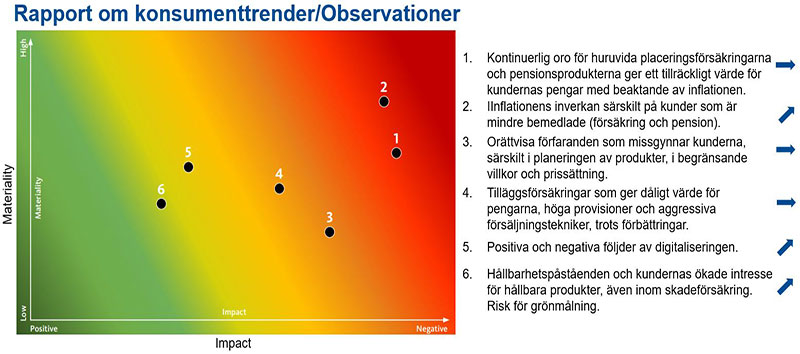 Rapport om konsumenttrender/Observationer